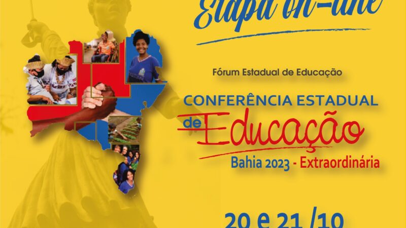 Etapa Online da COEED/BA 2023 – 20 e 21/10