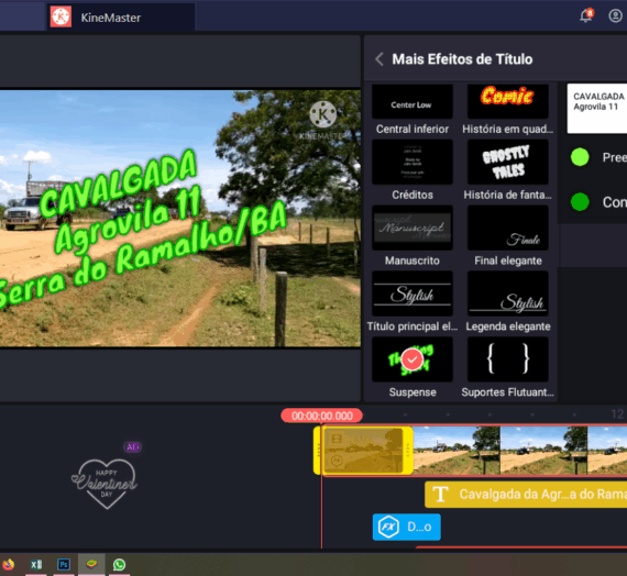 Atividade 8 – Kinemaster: edição de vídeos para aulas