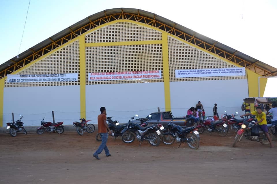 Prefeitura Municipal Inaugura o Ginásio de Esportes da Escola Rui Barbosa