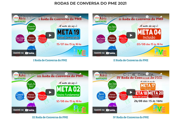 Fórum Municipal de Educação de Serra do Ramalho realiza rodas de conversas do PME